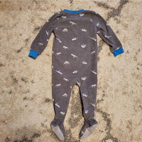 Carter's boy bundle of 2 fleece one piece footie sleepers - Picture 10 of 16